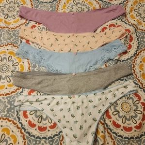 XXL Victoria's Secret 5 Thongs New
